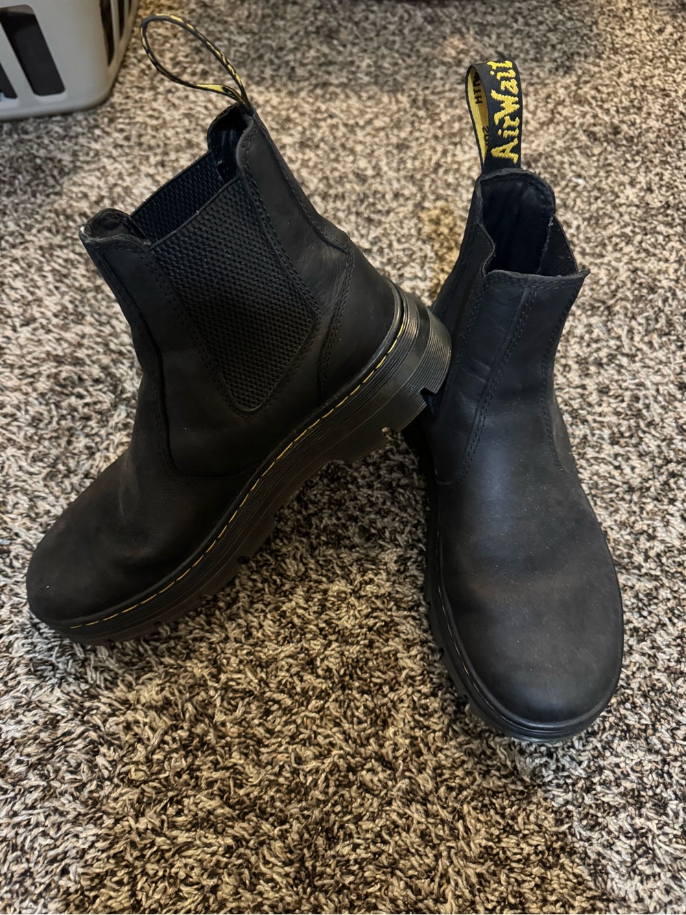 Dr. Martens Black Leather Chelsea Boots